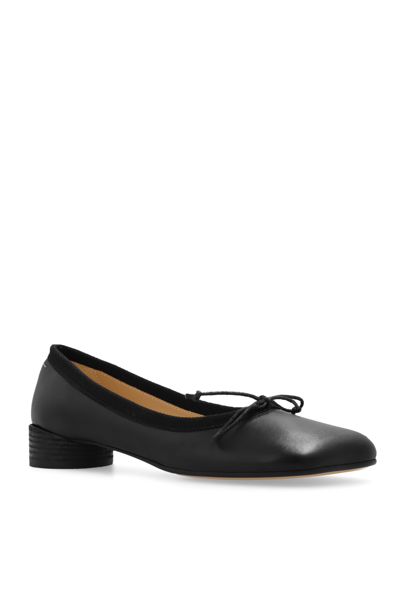 MM6 Maison Margiela Leather ballet flats | Women's Shoes | Vitkac